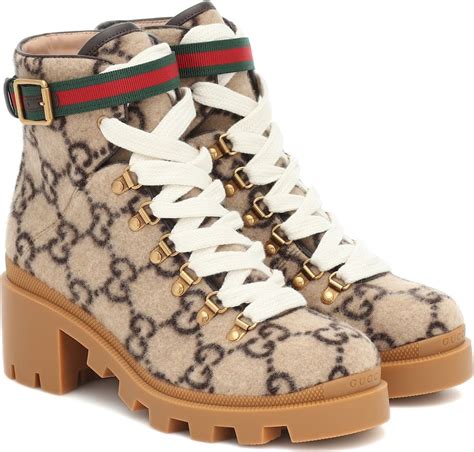 gucci snow boots women|gucci gg wool ankle boots.